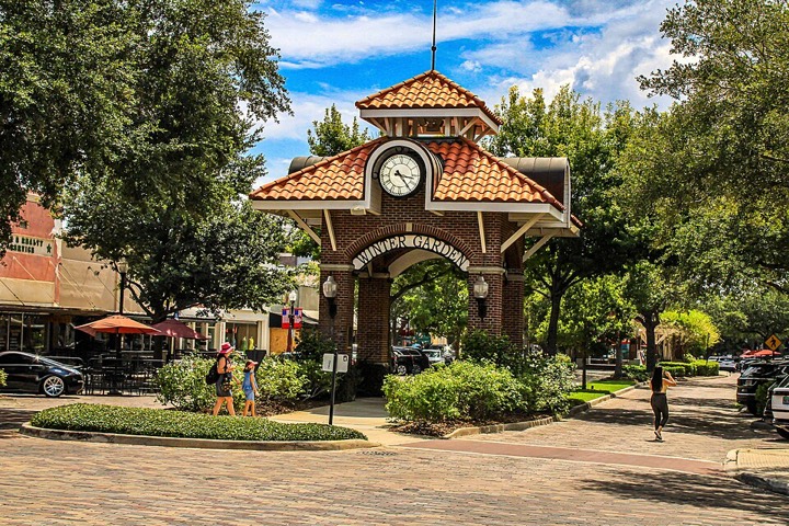 Plant Street in downtown Winter Garden, Florida